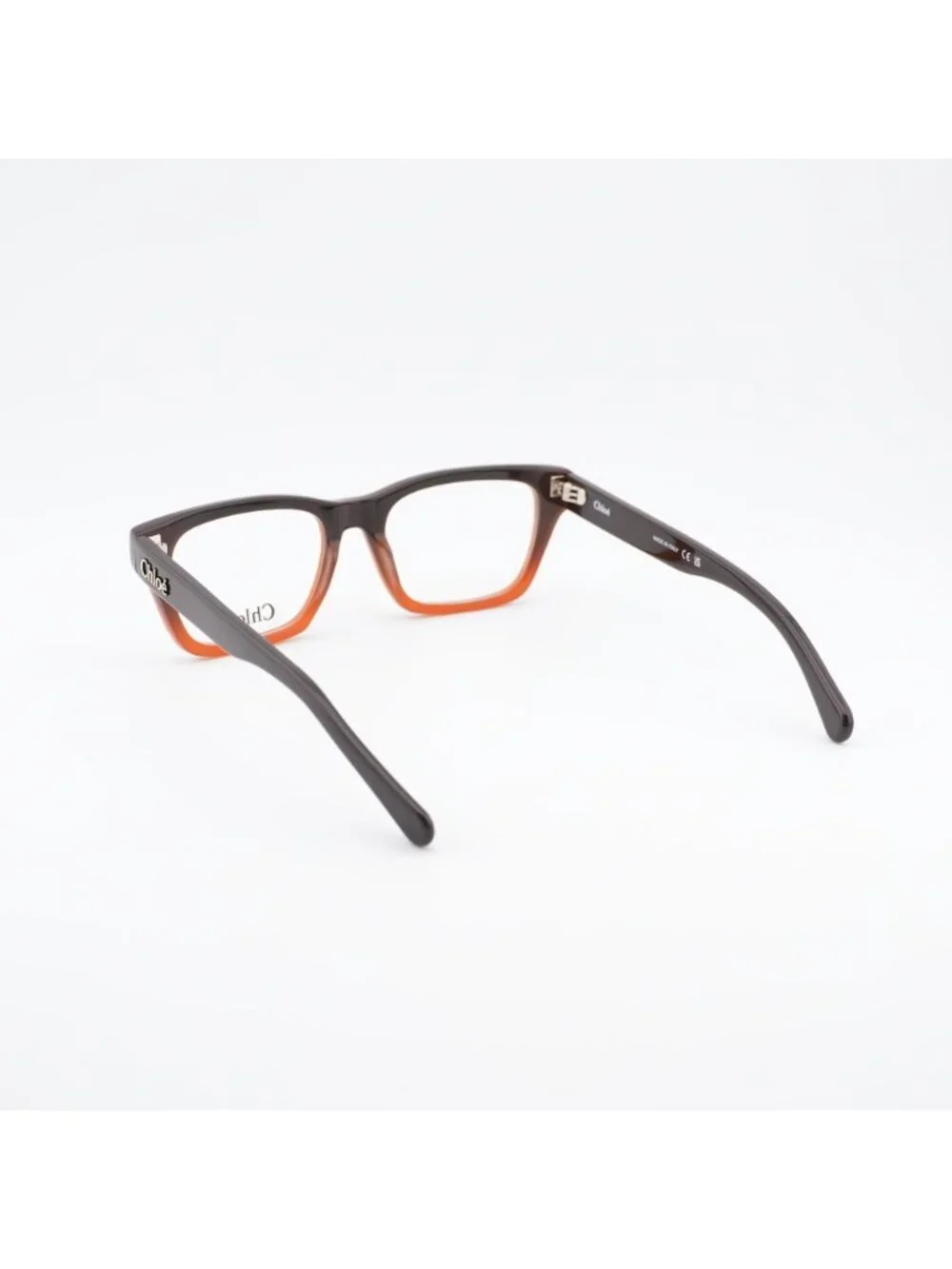 Chloe CH0242O 008 Eyeglasses Brown 53mm Square Frame